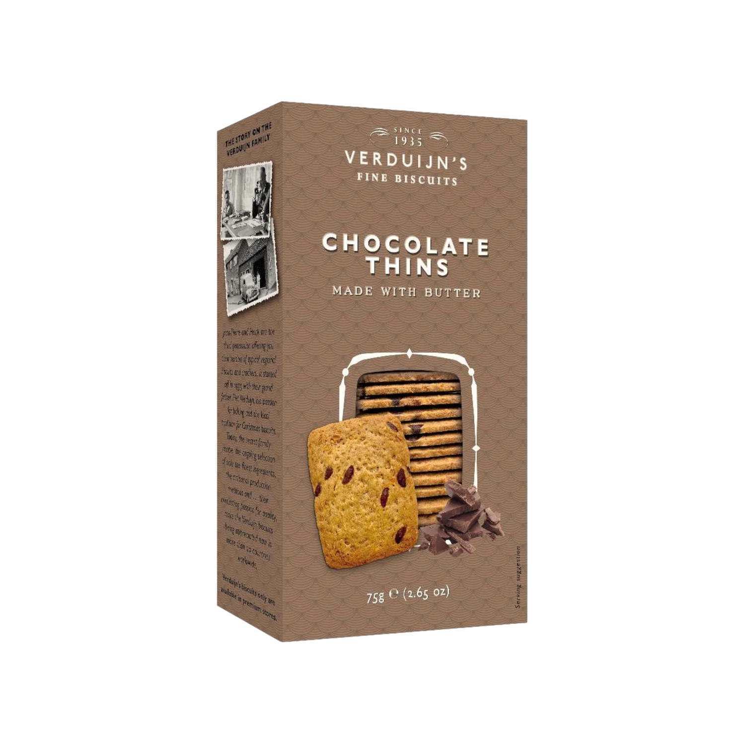 Chocolate biscuits 75g
