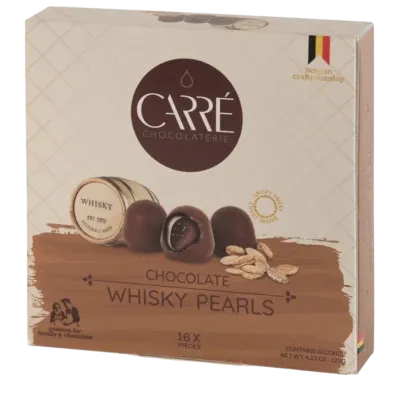 Chocolate Whisky Pearls 120g