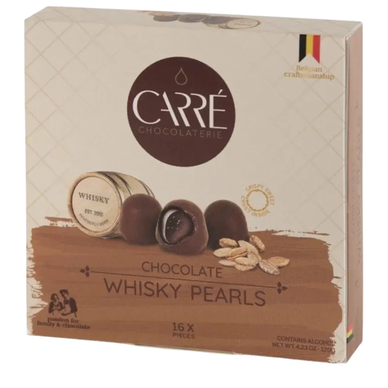 Chocolate Whisky Pearls 120g