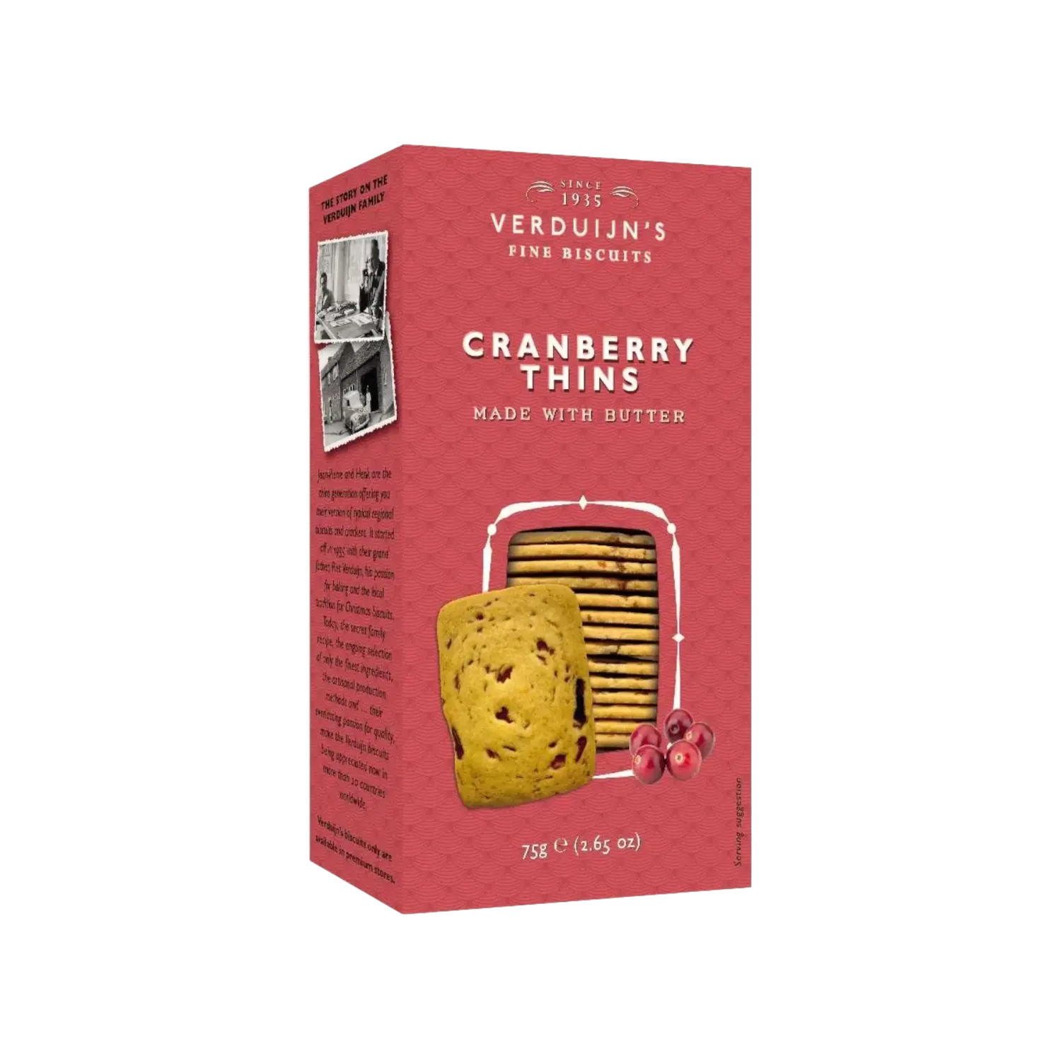 Cranberry Biscuits 75g