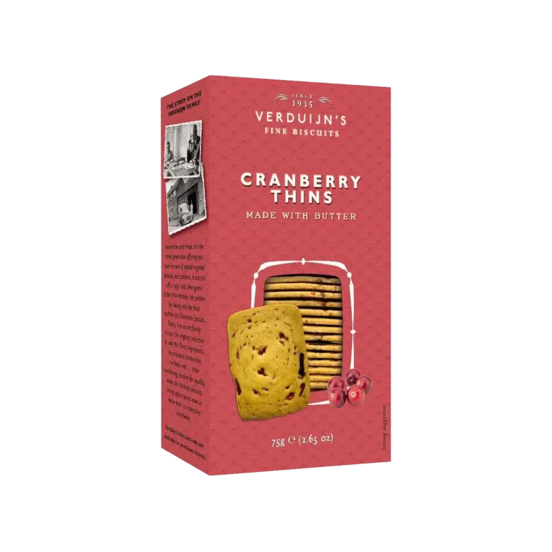 Cranberry Biscuits 75g