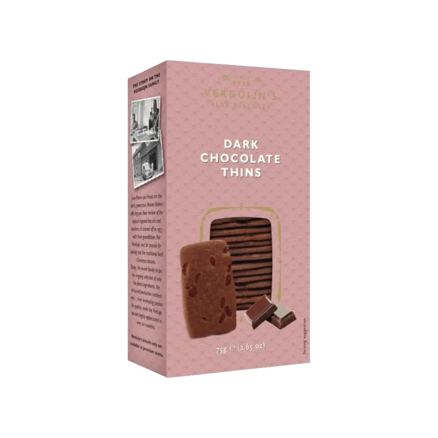 Dark Chocolate Biscuits 75g