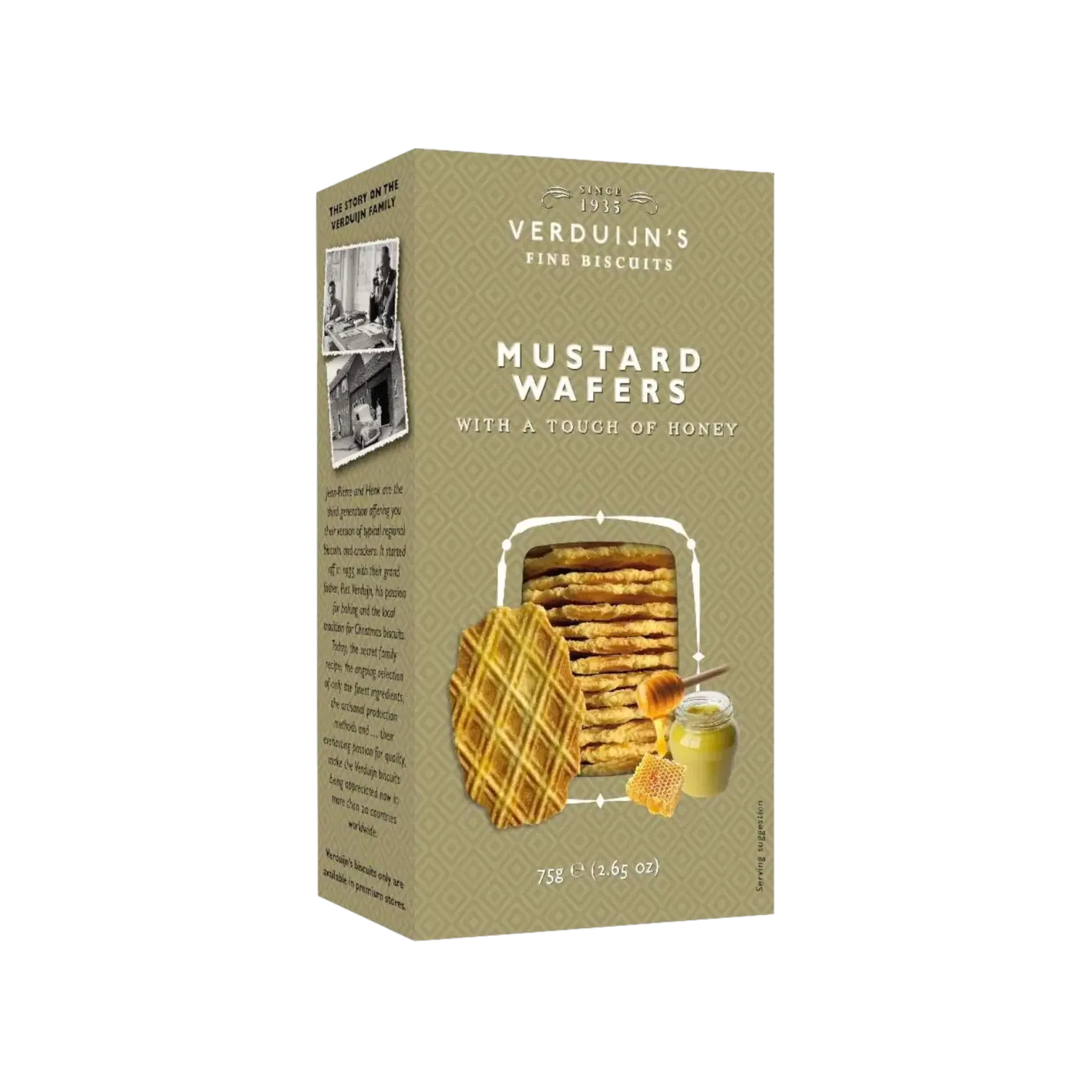 Cheese Biscuits Honey &amp; Mustard 75g