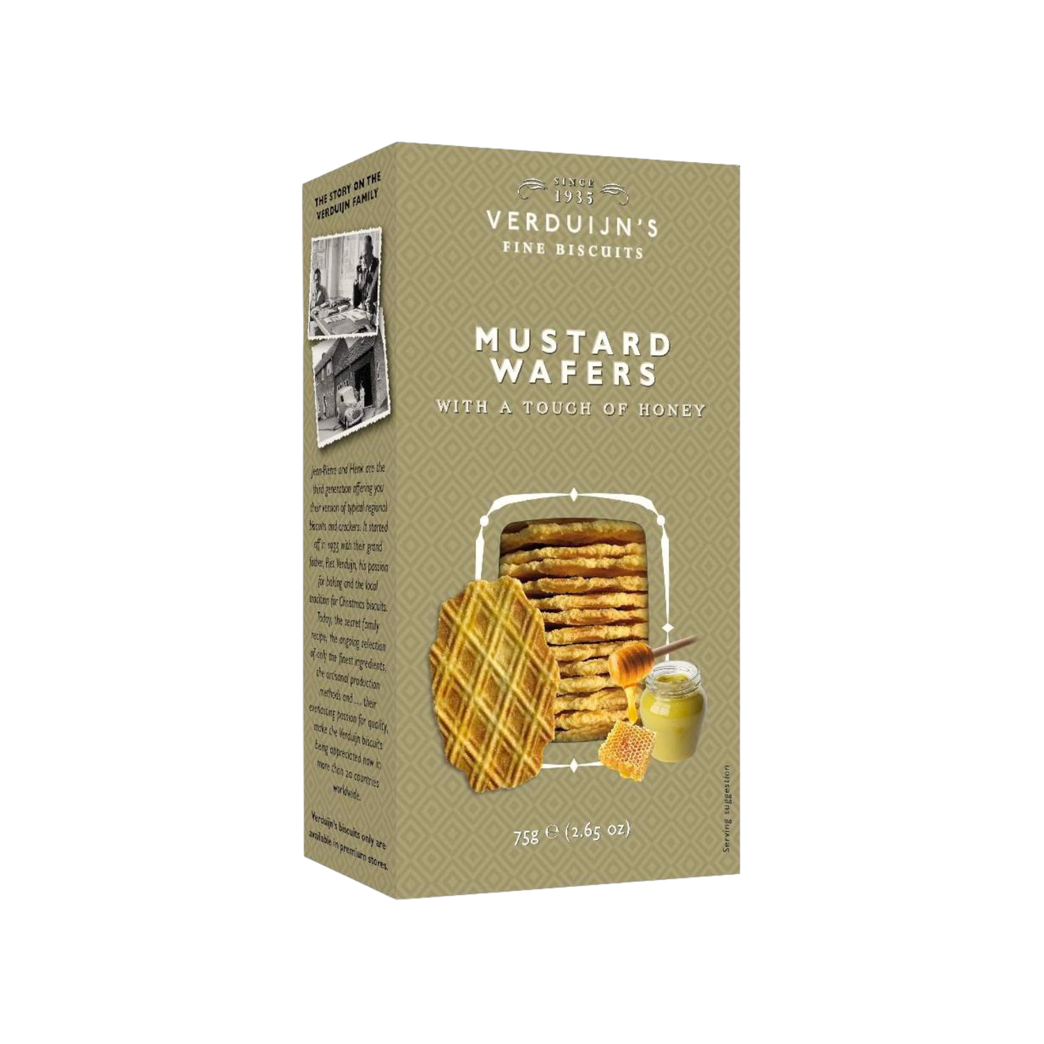 Cheese Biscuits Honey &amp; Mustard 75g