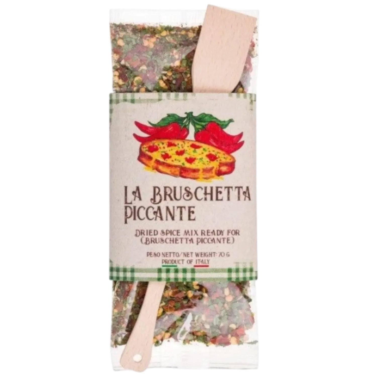 Spicy Bruschetta Herbs with Spoon 70g