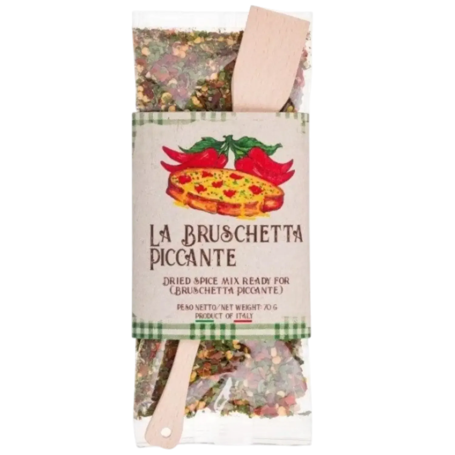 Spicy Bruschetta Herbs with Spoon 70g