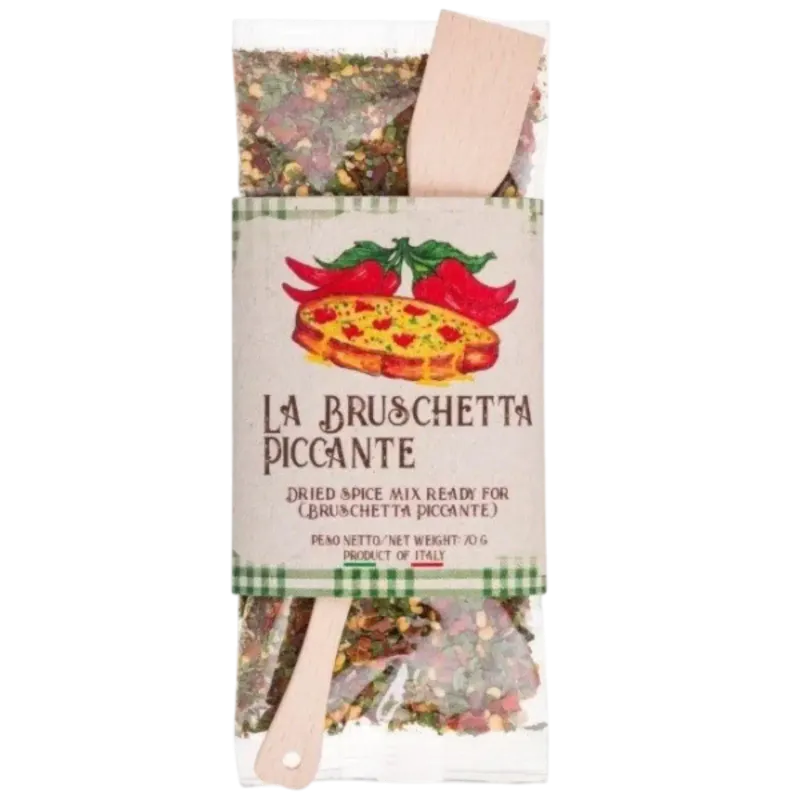 Spicy Bruschetta Herbs with Spoon 70g
