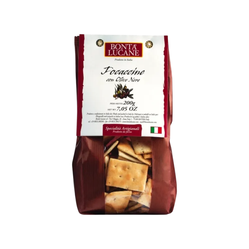 Focaccine with Rosemary &amp; Salt 200g