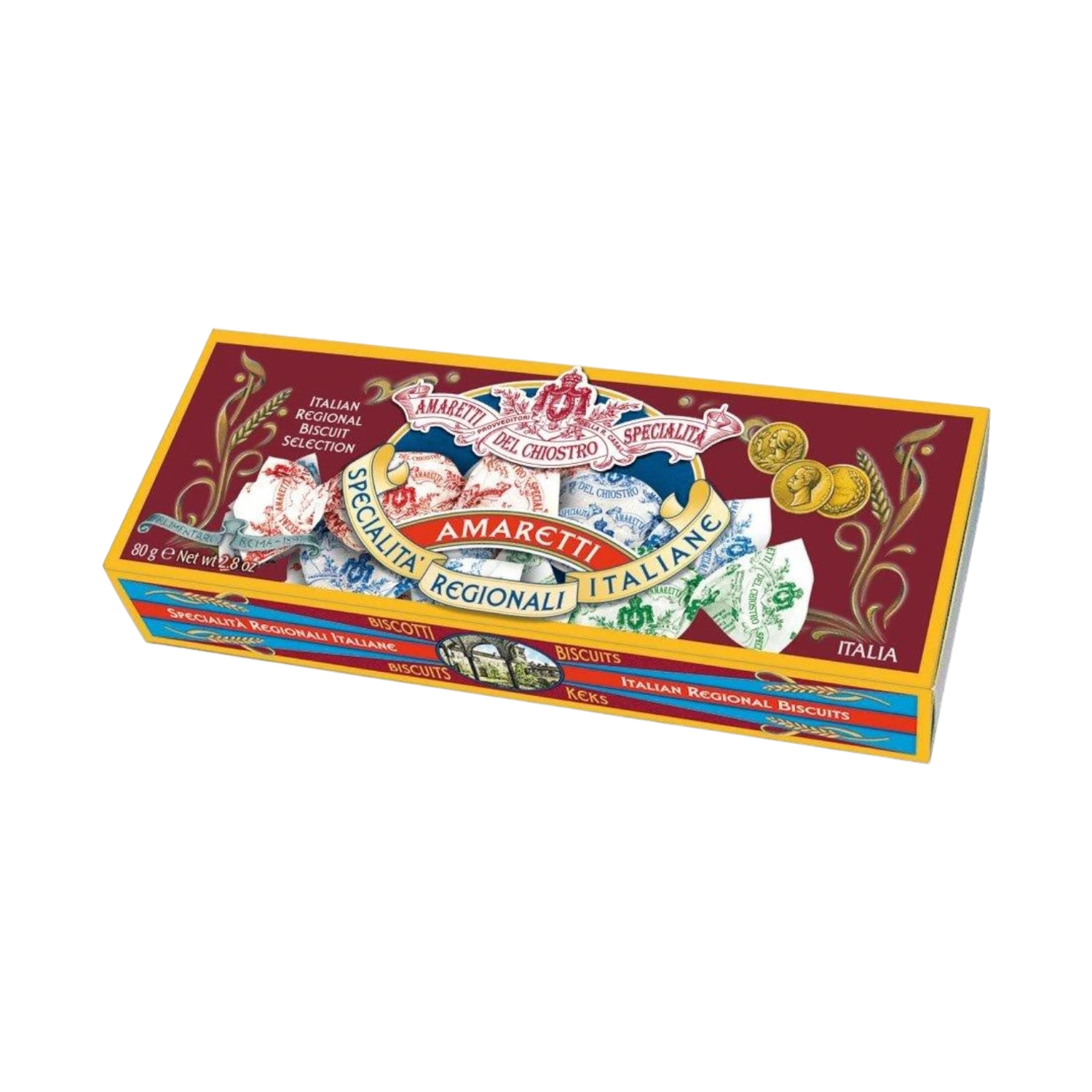 Amaretti Crunchy Cardbox 75gr