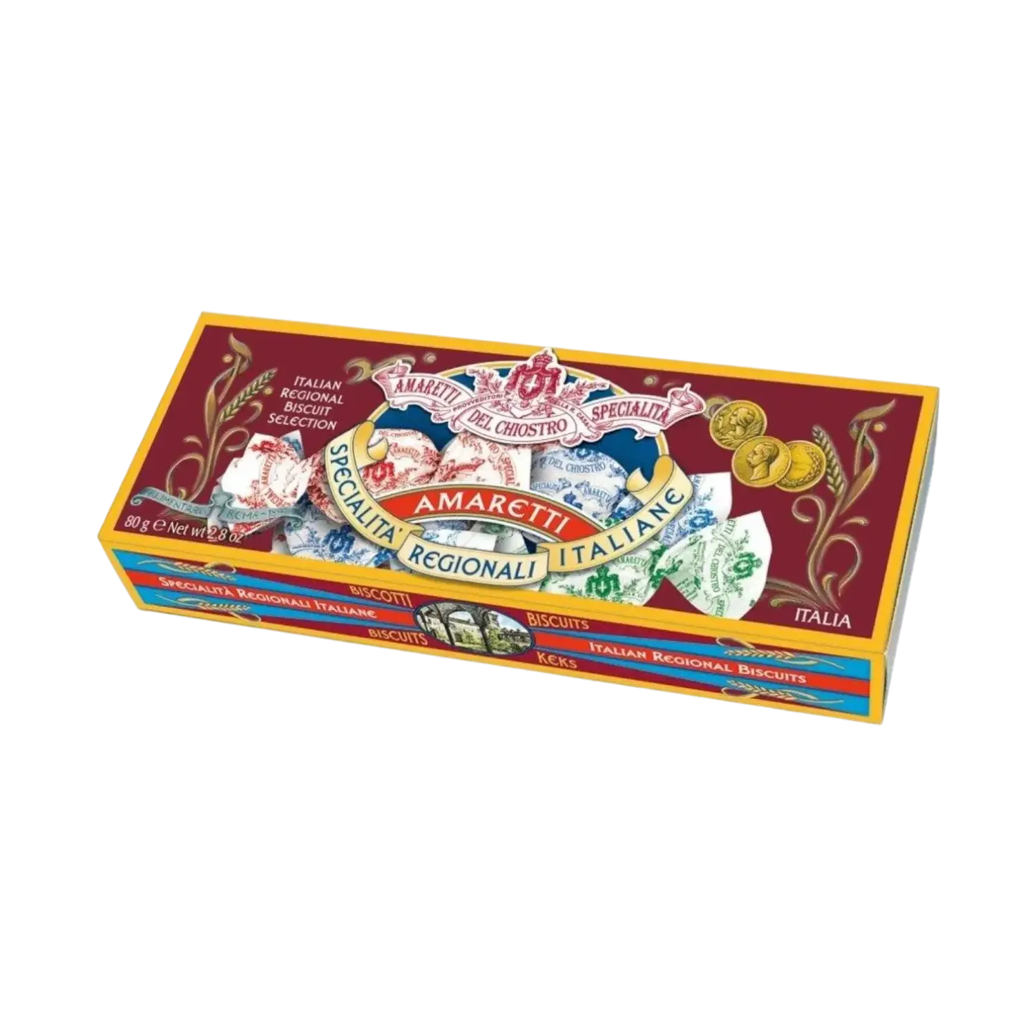 Amaretti Crunchy Cardbox 75gr