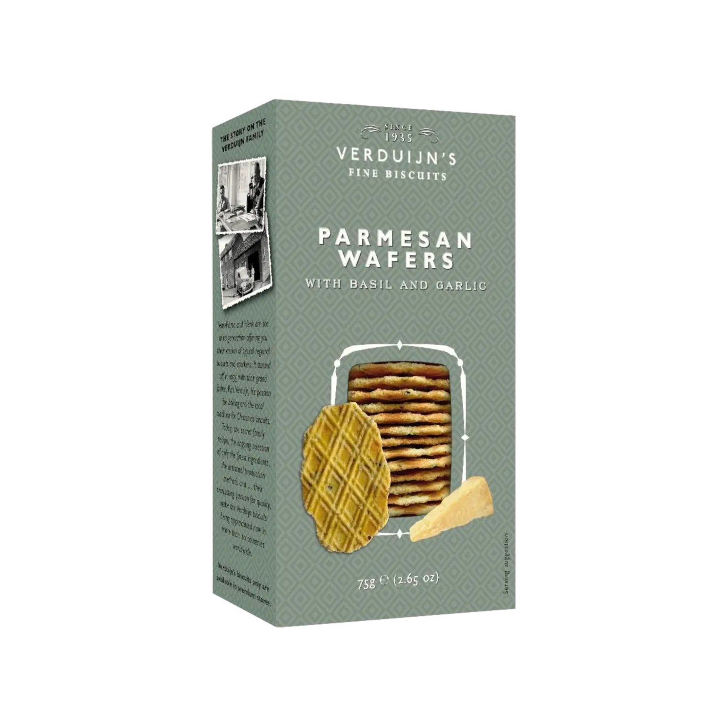 Cheese Biscuits Parmesan 75g