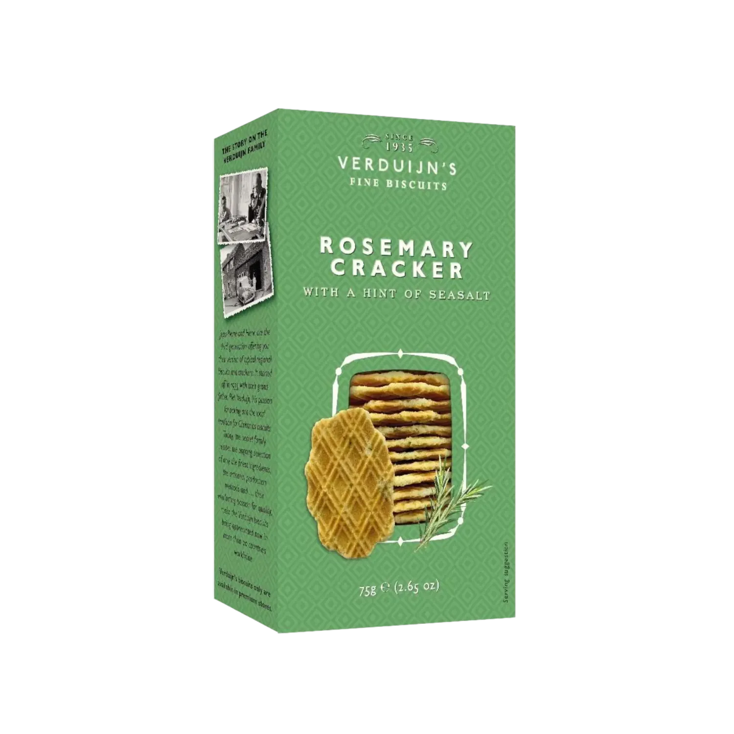Rosemary &amp; Seasalt Crackers 75g