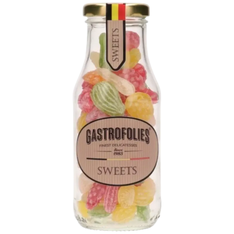 fruit mix harde snoepjes 150g flesje