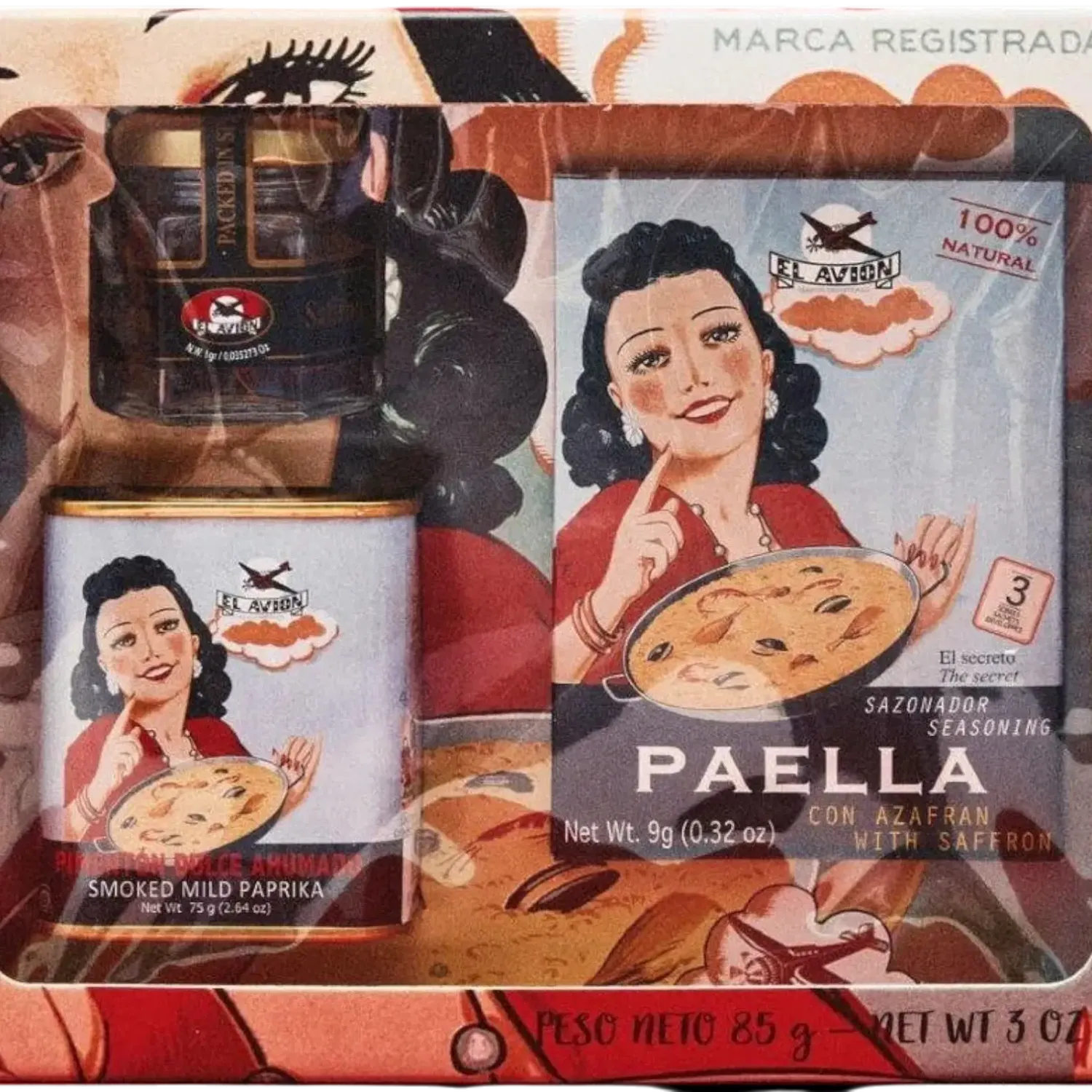 Paella Spice Gift Pack (Vintage) 85g