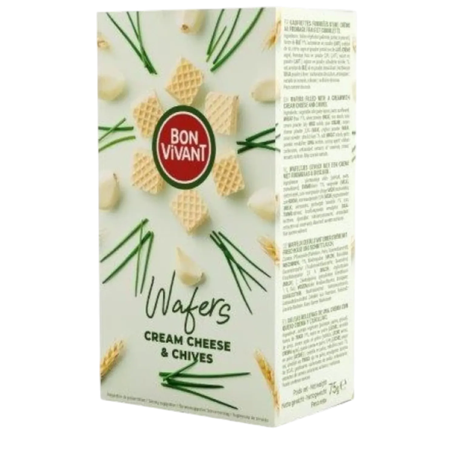 Wafers Cream Cheese &amp; Chives 75g