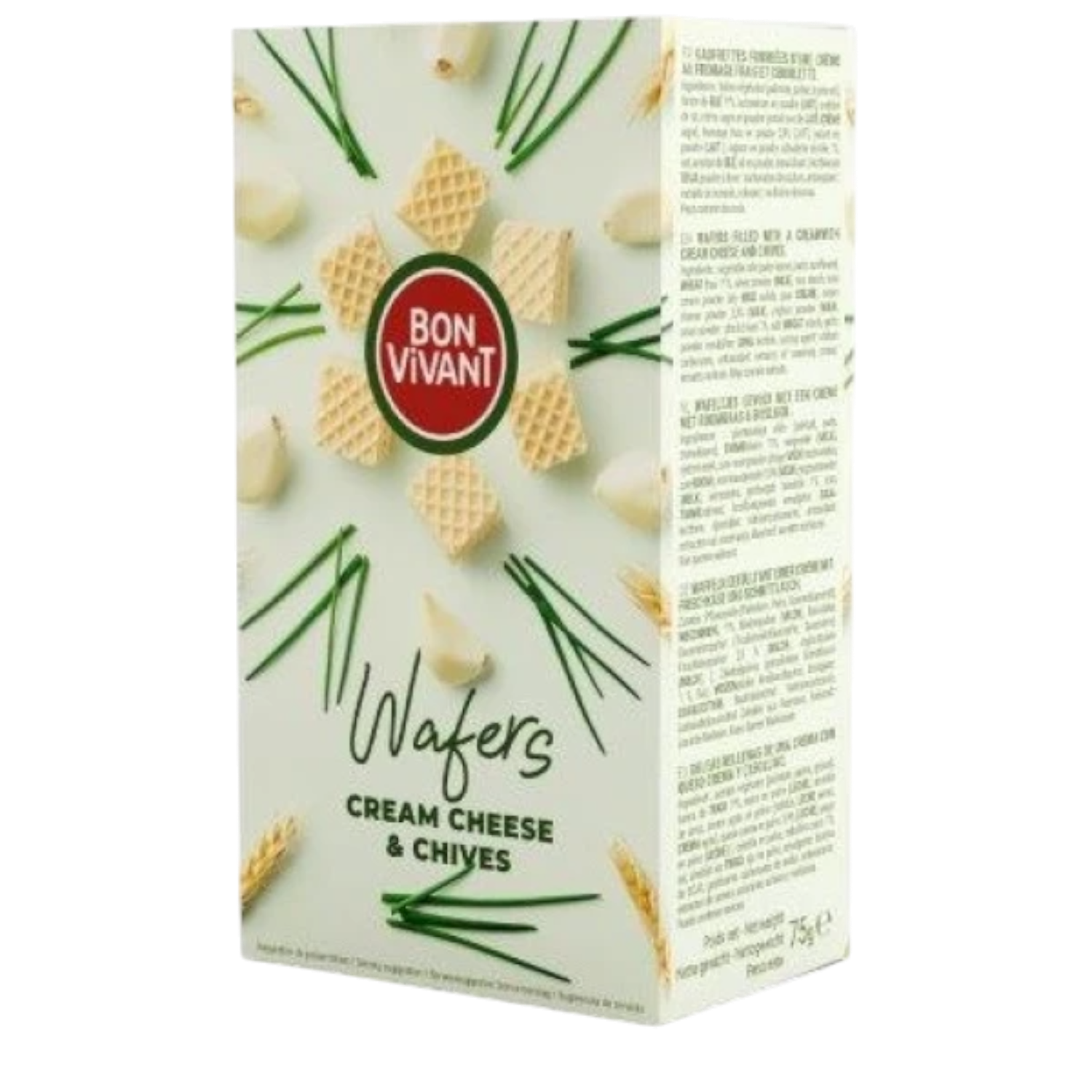 Wafers Cream Cheese &amp; Chives 75g