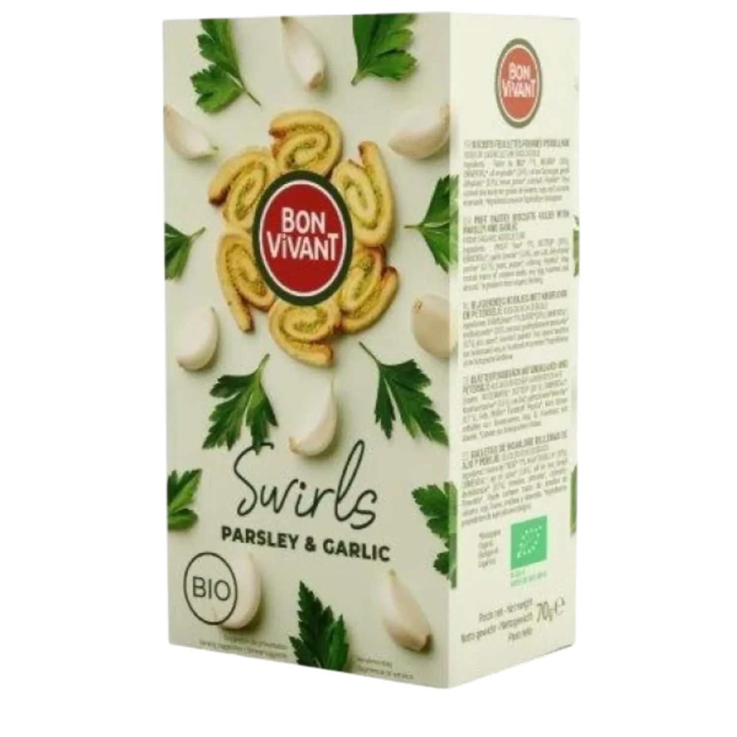 Swirls Parsley &amp; Garlic BIO 70g