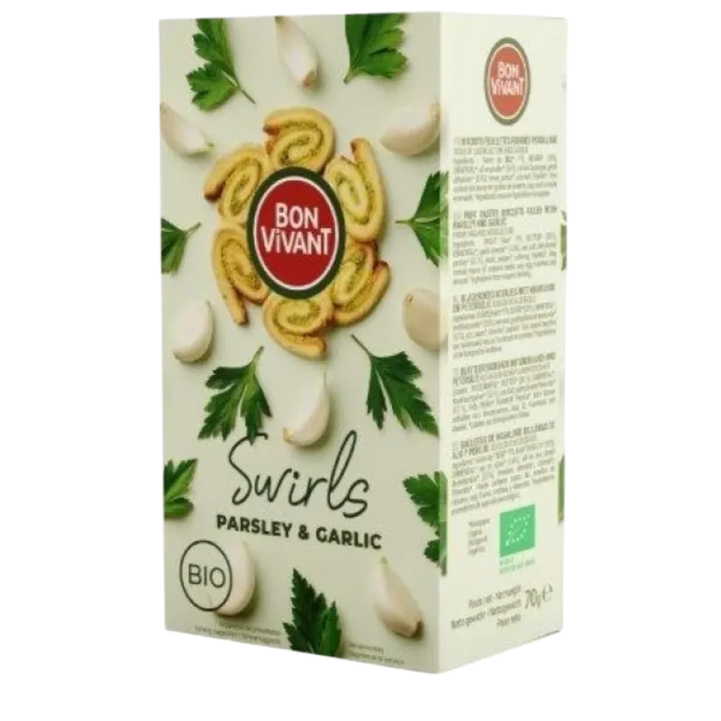Swirls Parsley &amp; Garlic BIO 70g