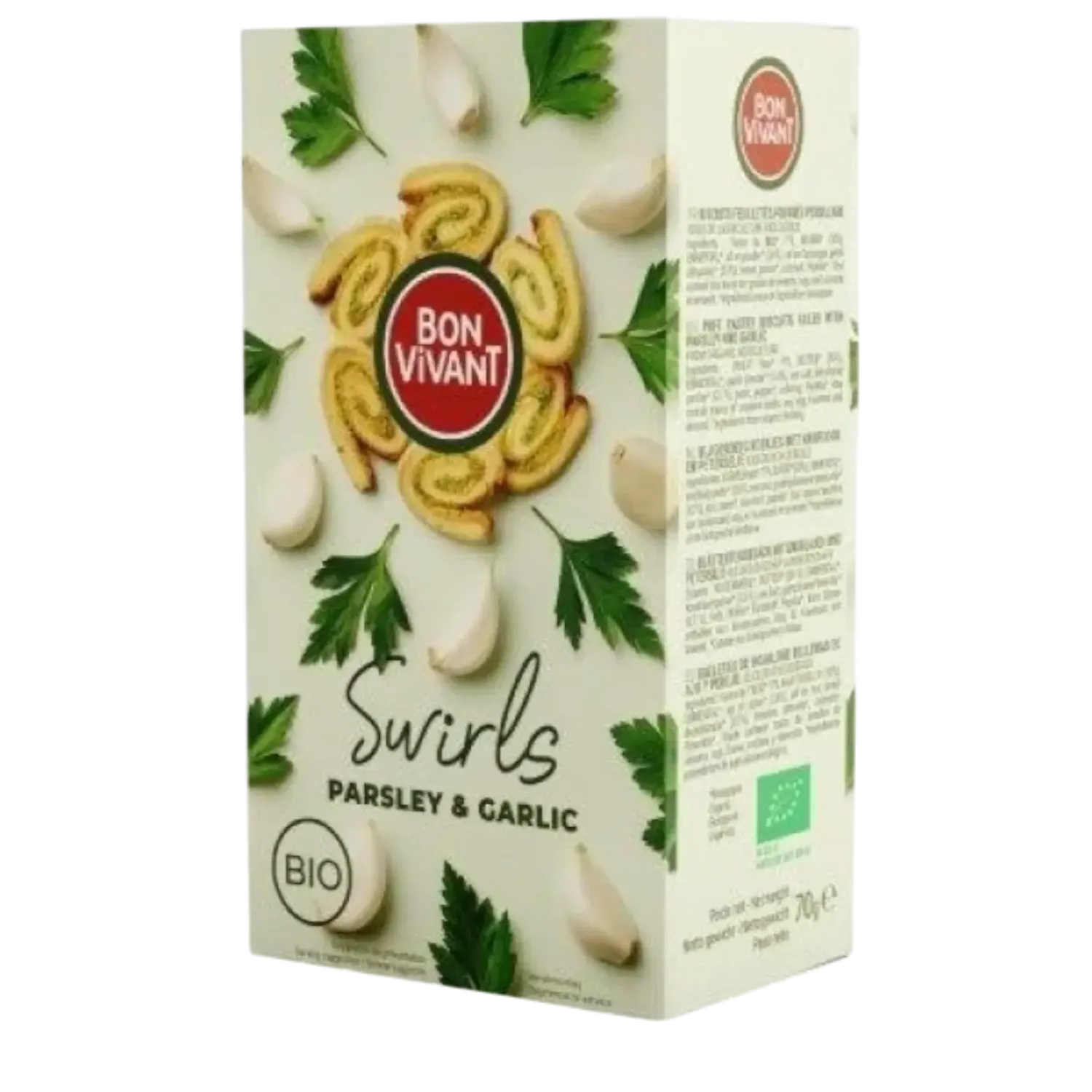 Swirls Parsley &amp; Garlic BIO 70g