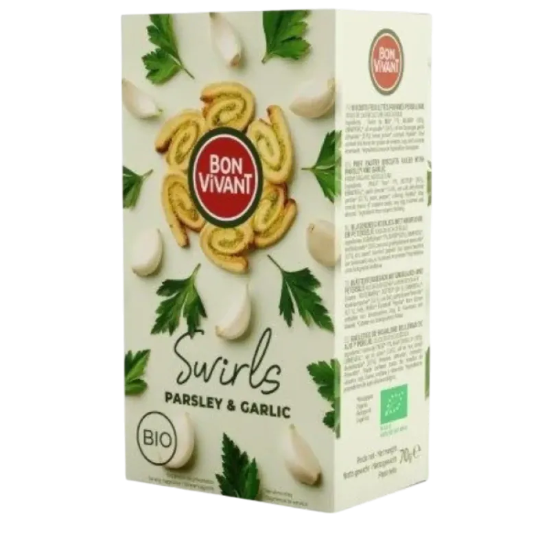 Swirls Parsley &amp; Garlic BIO 70g