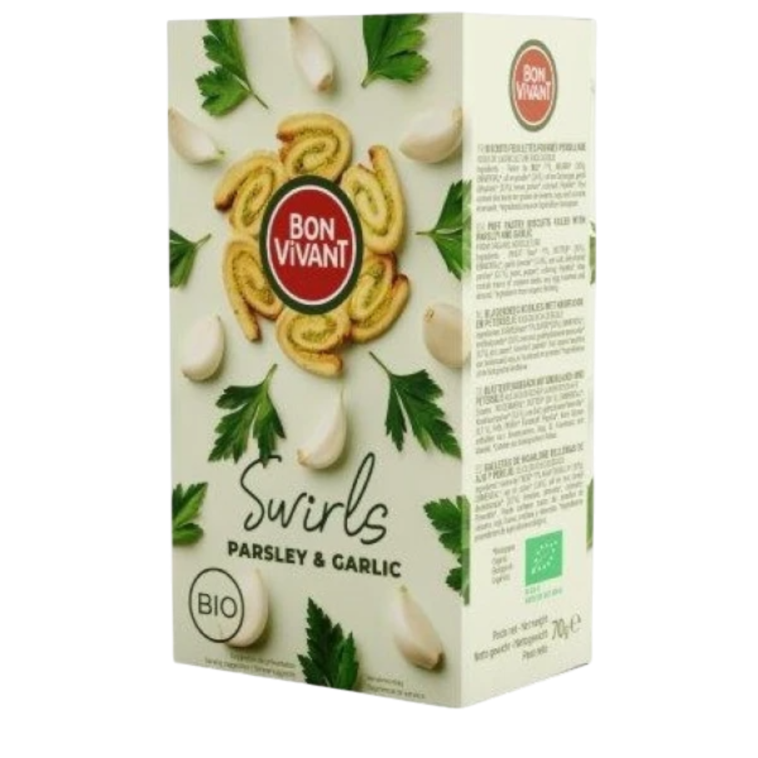 Swirls Parsley &amp; Garlic BIO 70g