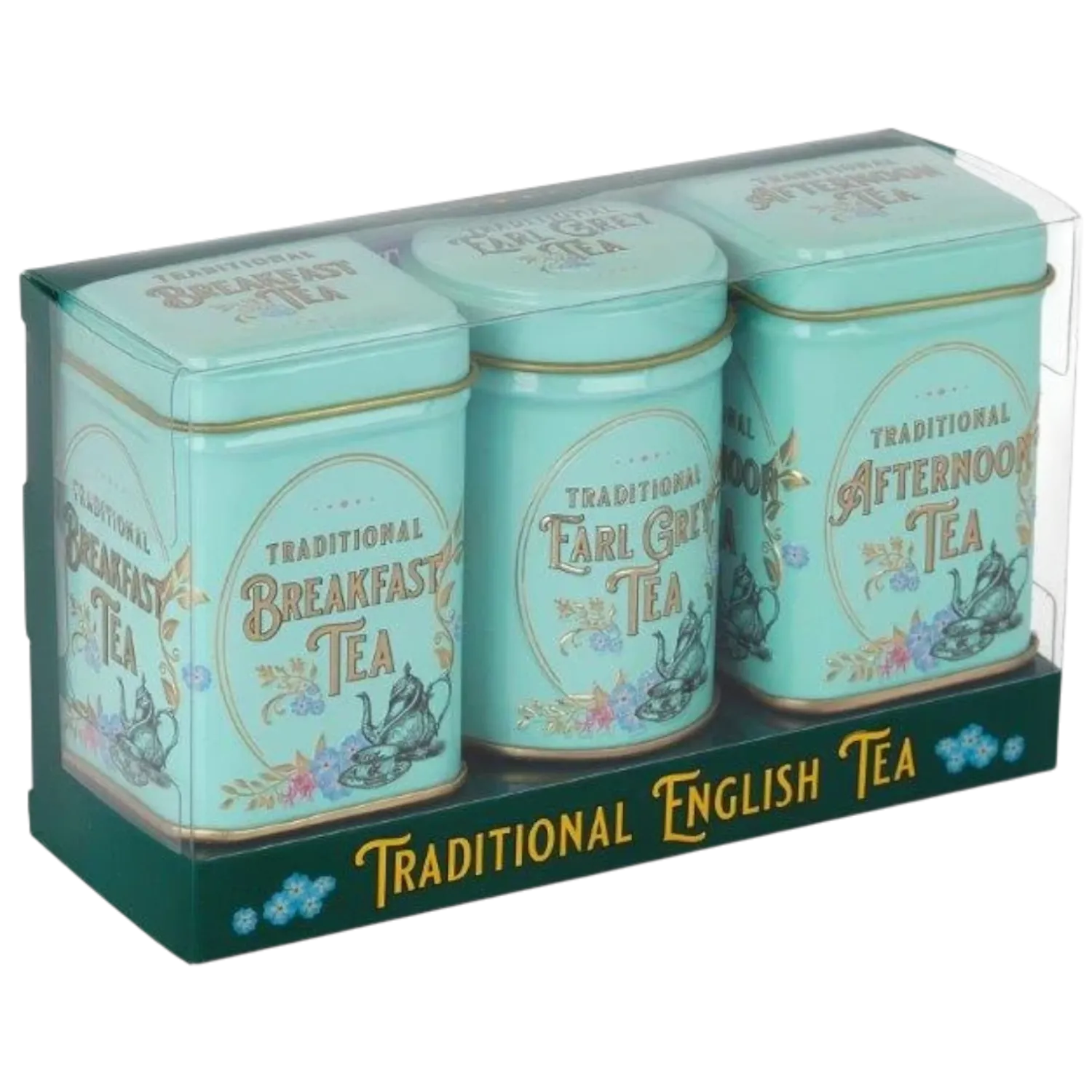 mini tea tin victorian 3x25g gift pack