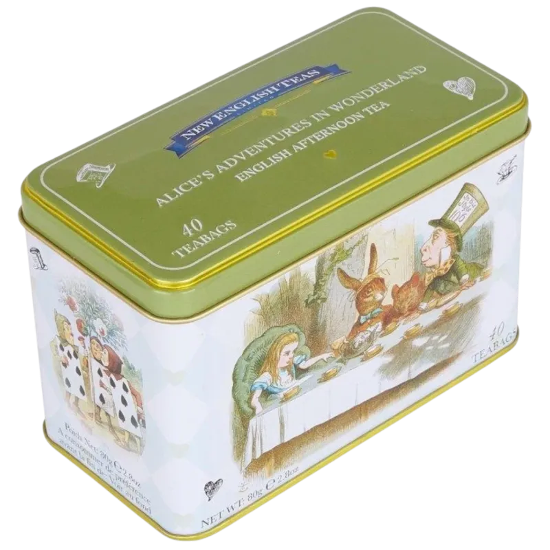 tea tin Alice in Wonderland 40TB
