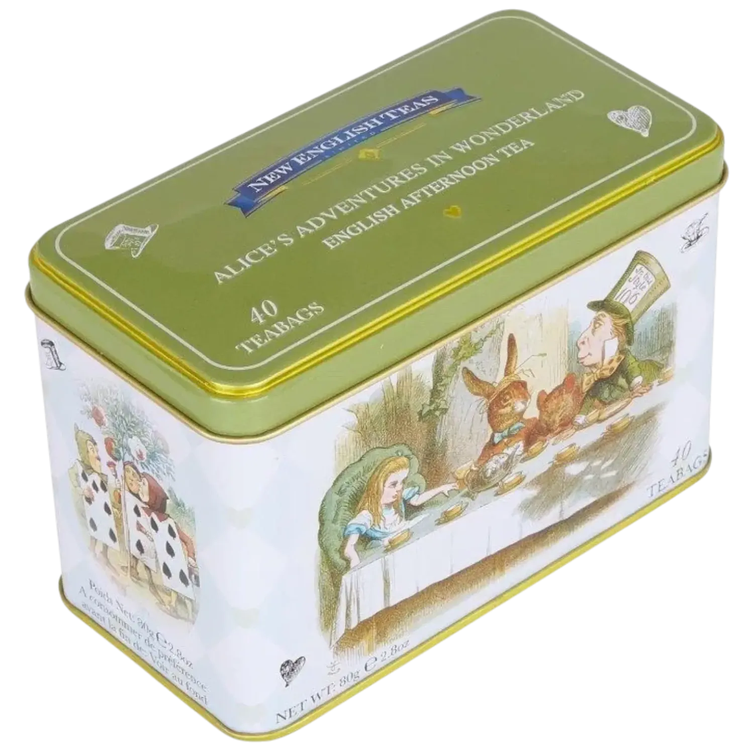 tea tin Alice in Wonderland 40TB