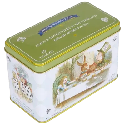 tea tin Alice in Wonderland 40TB