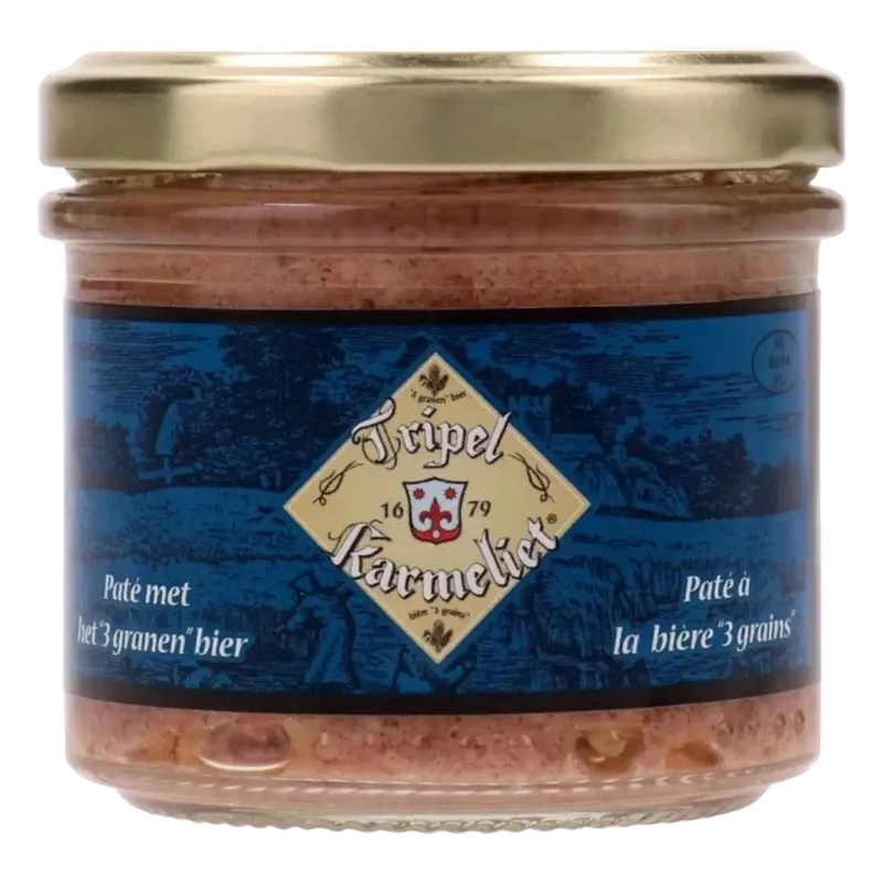 pat‚ met tripel karmelietbier 100g