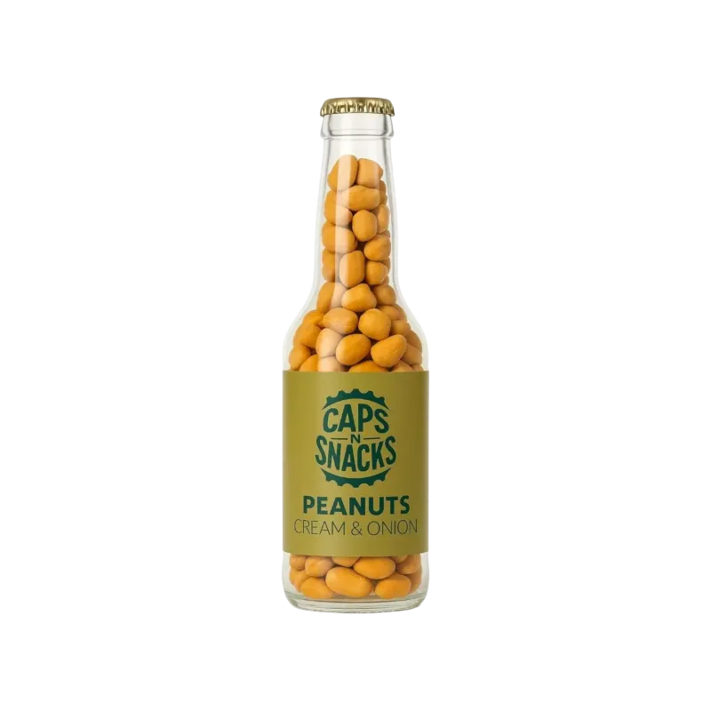 Pinda's Cream &amp; Onion Beer Bottle 210g