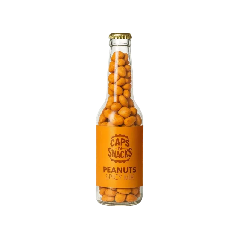 Pinda's Spicy Mix Beer Bottle 210g