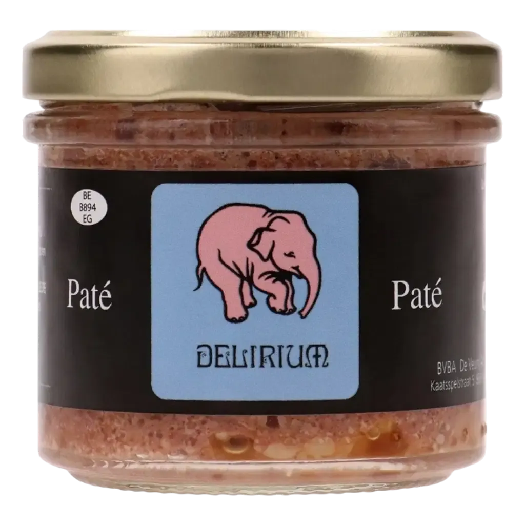 pat‚ met bier delirium 100g
