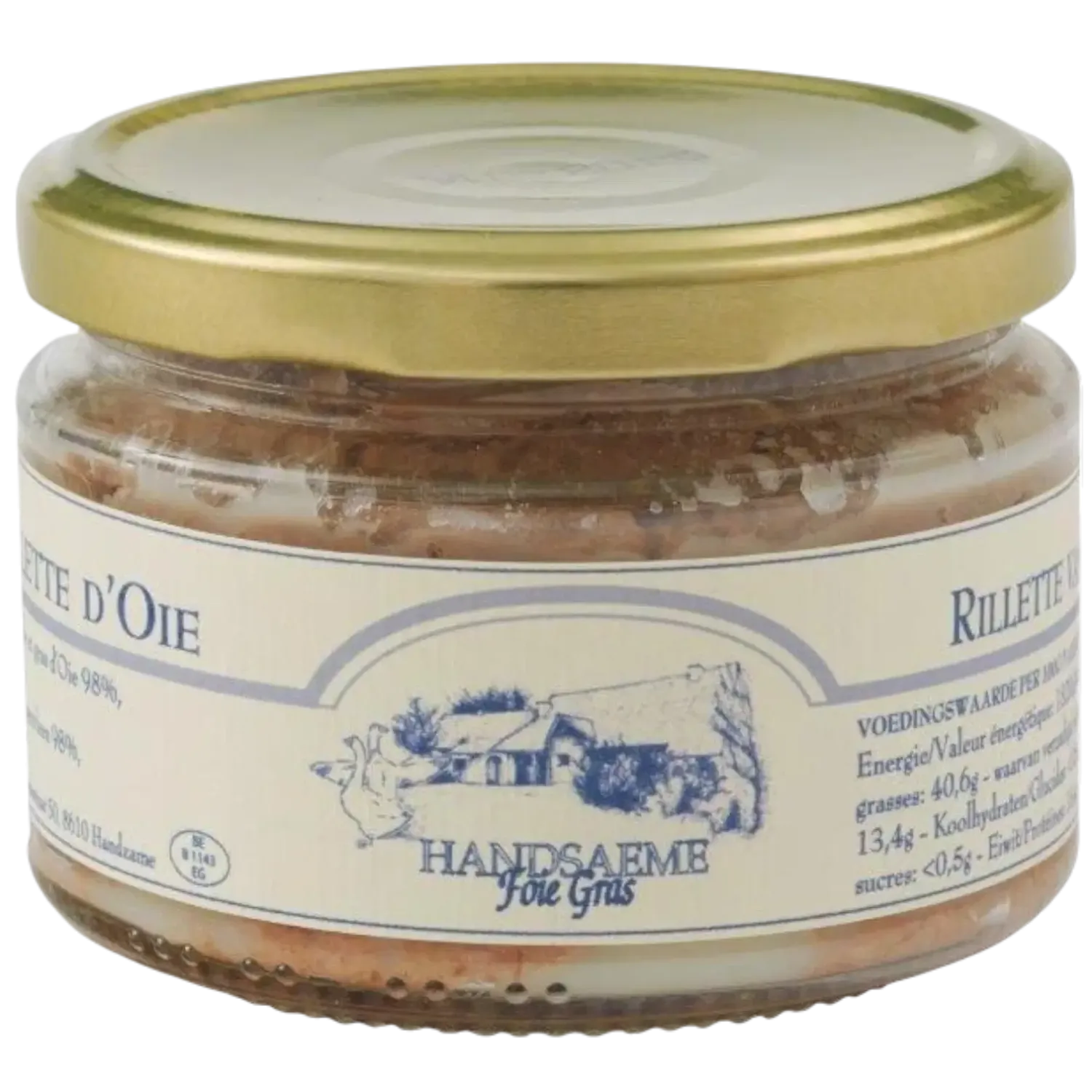 rillette d'oie bokaal 200g