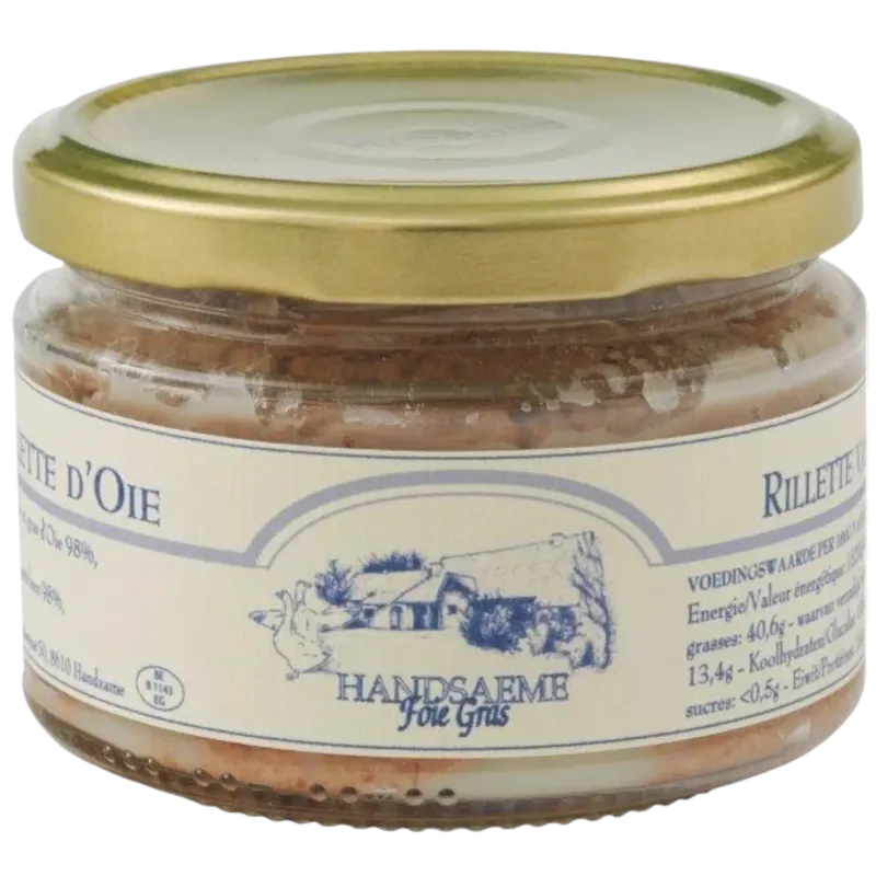 rillette d'oie bokaal 200g