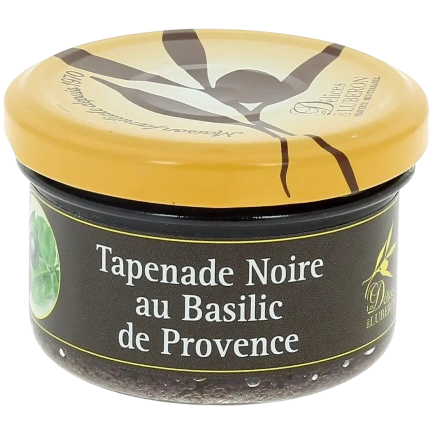 Tapenade black olive basil 90g