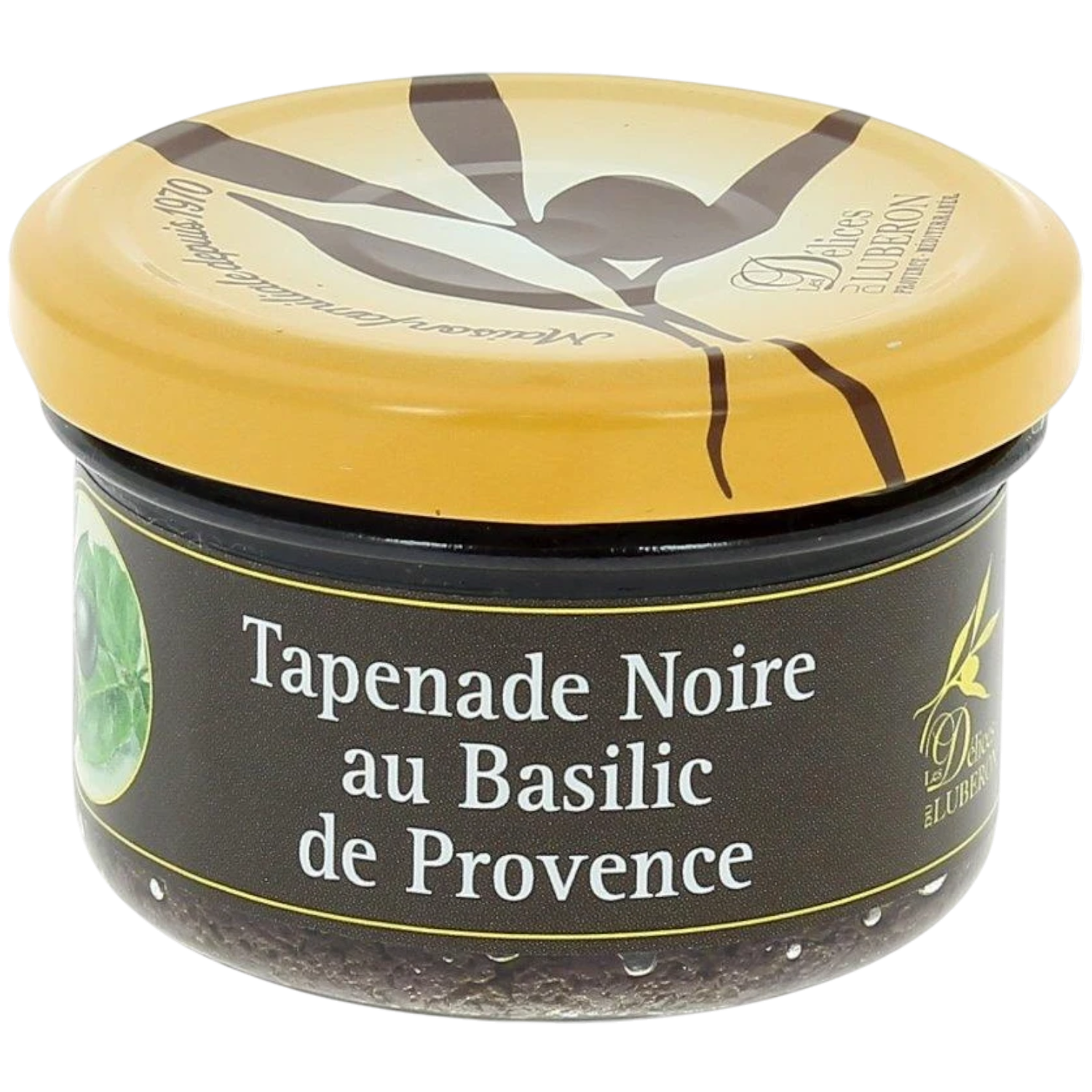 Tapenade black olive basil 90g