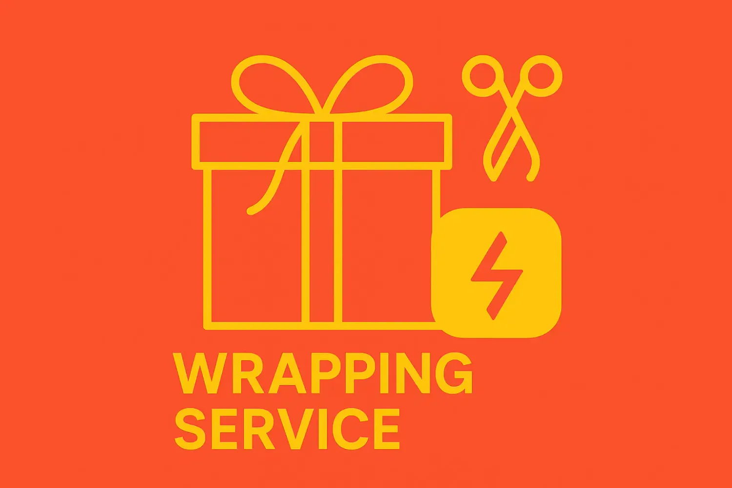 Cadeau-inpakservice / 1€ per pakje