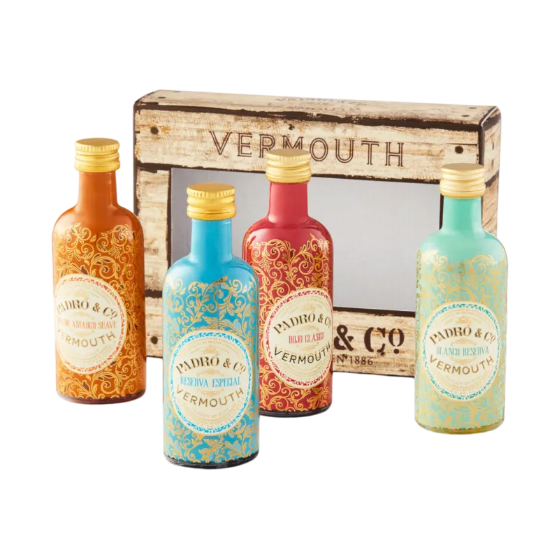Padró &amp; Co. Vermouth 4 bottles of 50ml in case