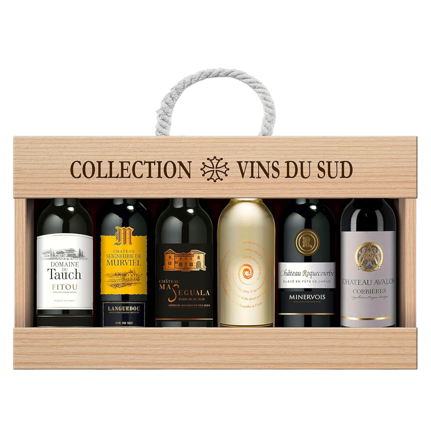 Kist Collection Vins Du Sud 6 x 37,5cl