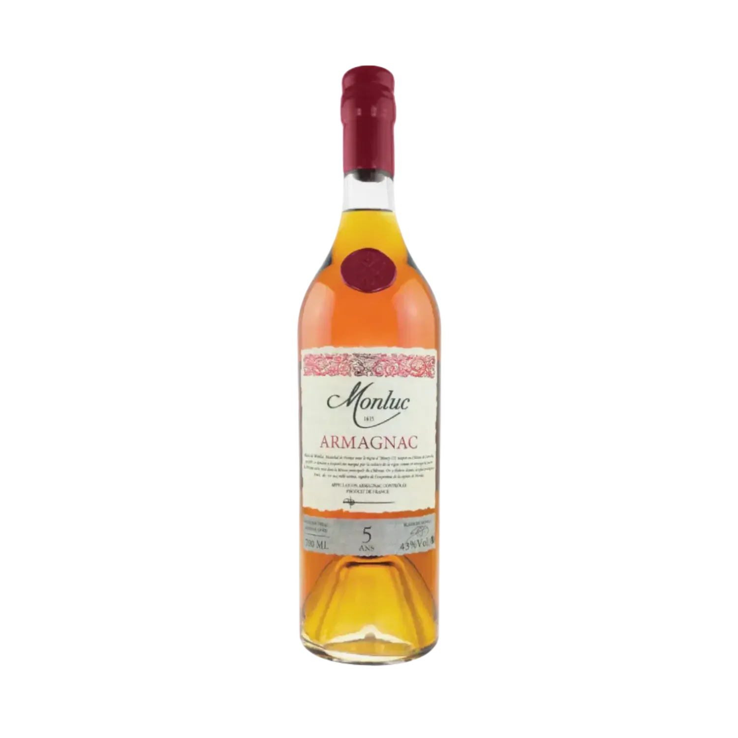 Armagnac Monluc 5 Years 43% 70cl