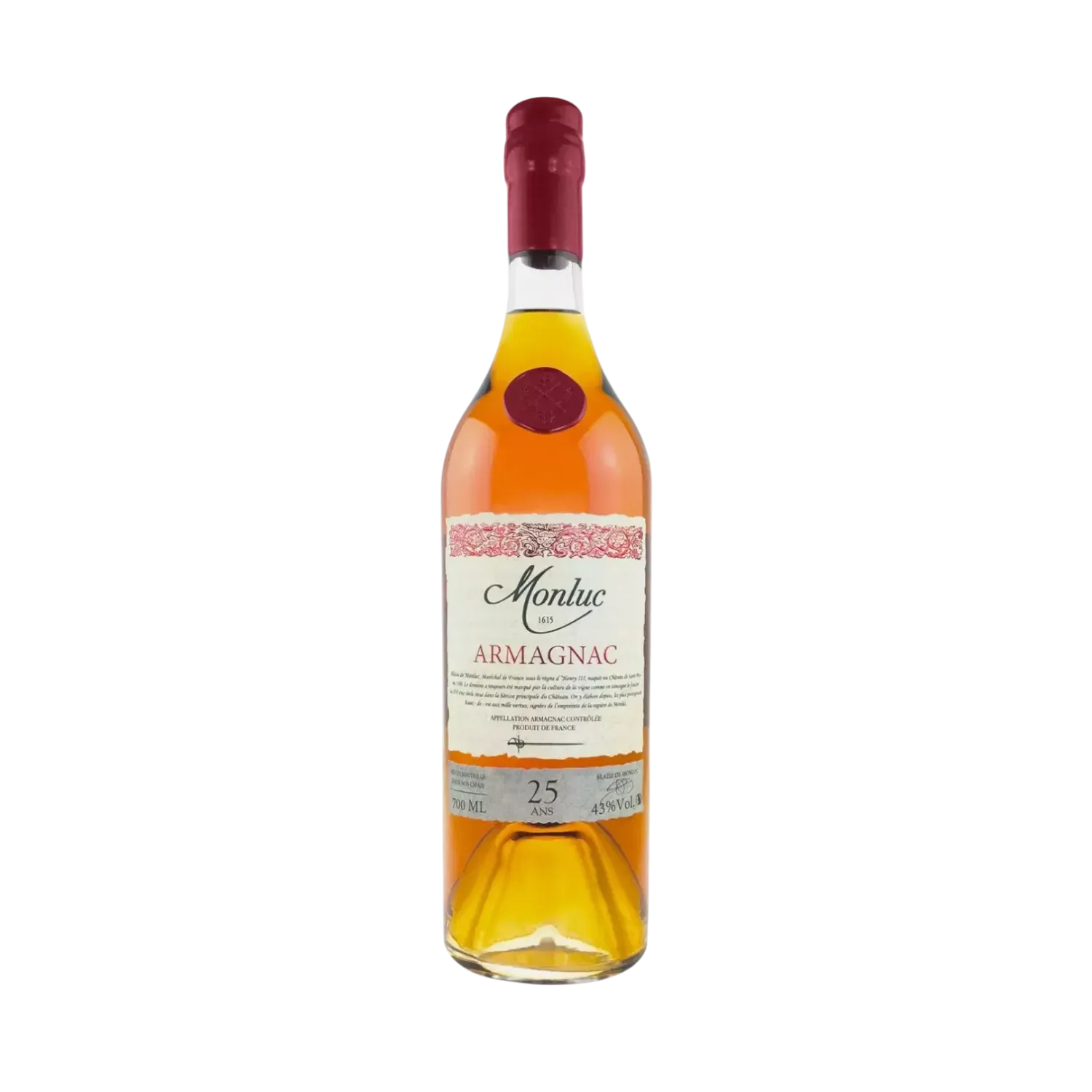 Armagnac Monluc 25 Years 43% 70cl