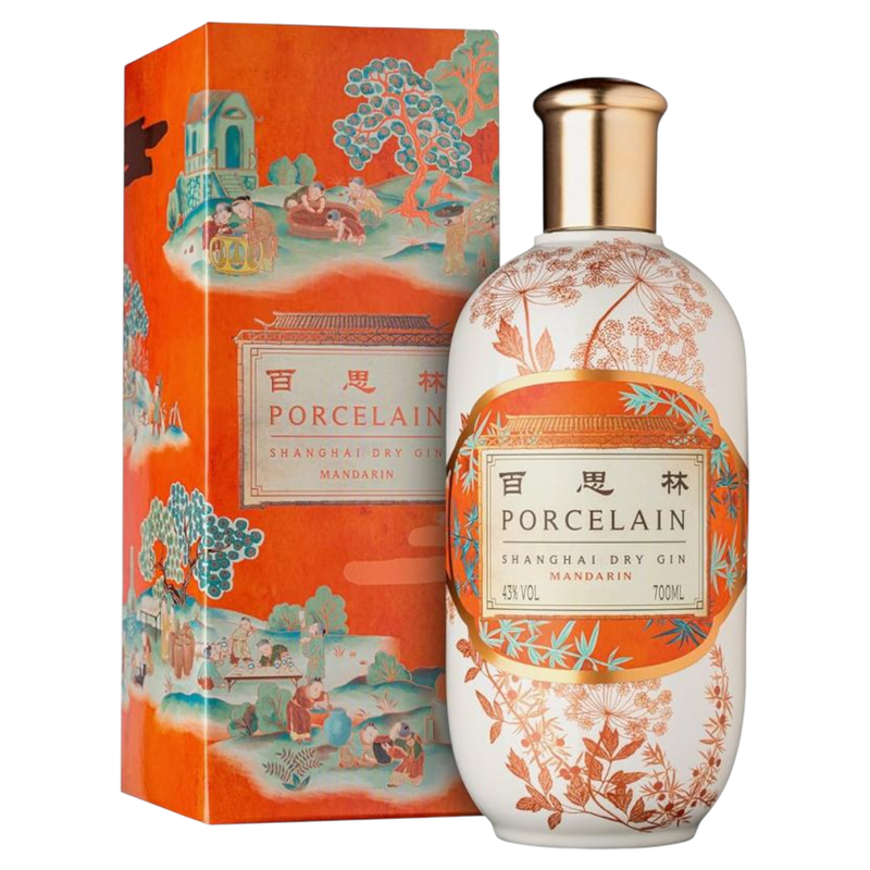 Gin Porcelain Shanghai Mandarin 43% Vol. 70cl