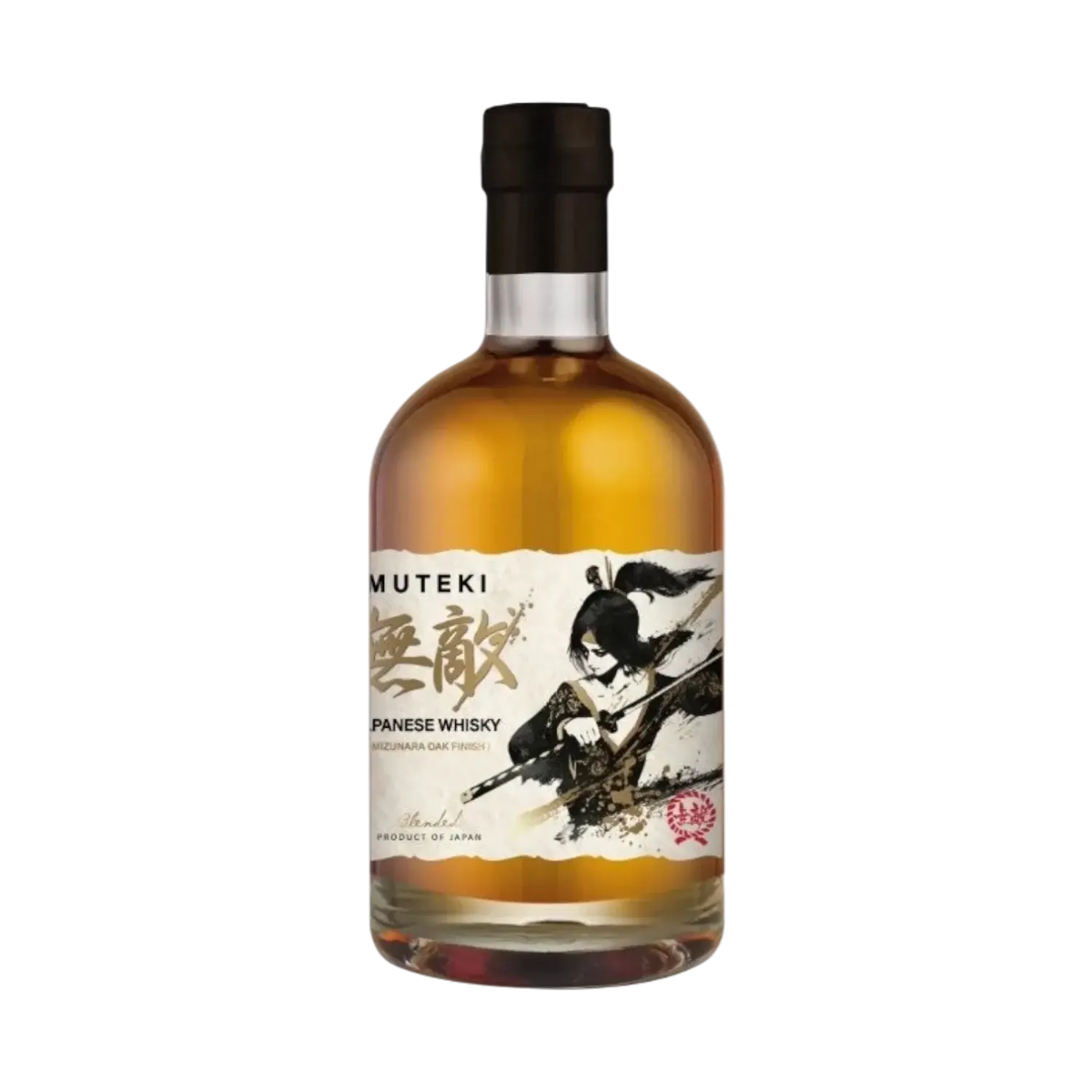 Whisky Muteki Japanese Blend Mizunara Cask Finish 40% 70cl + GBX