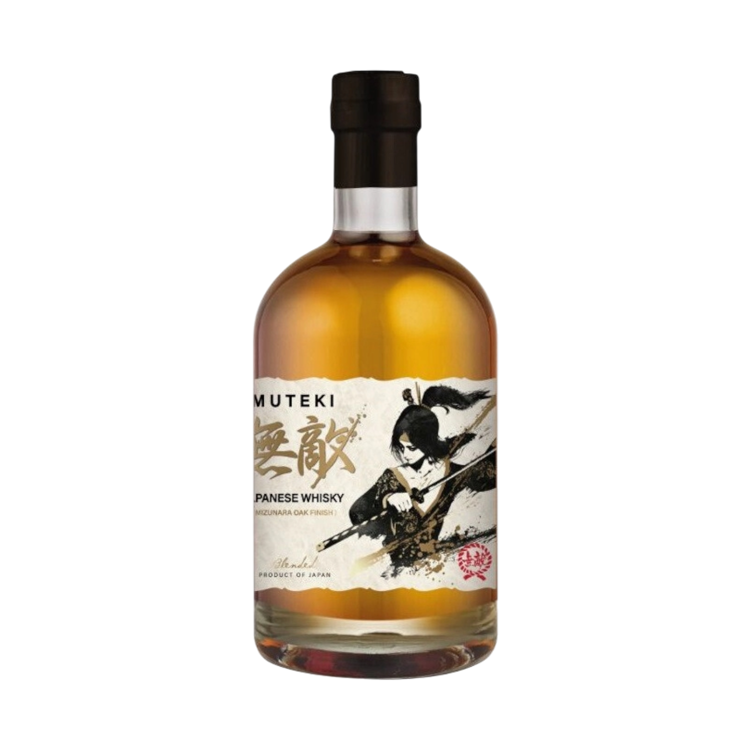 Whisky Muteki Japanese Blend Mizunara Cask Finish 40% 70cl + GBX