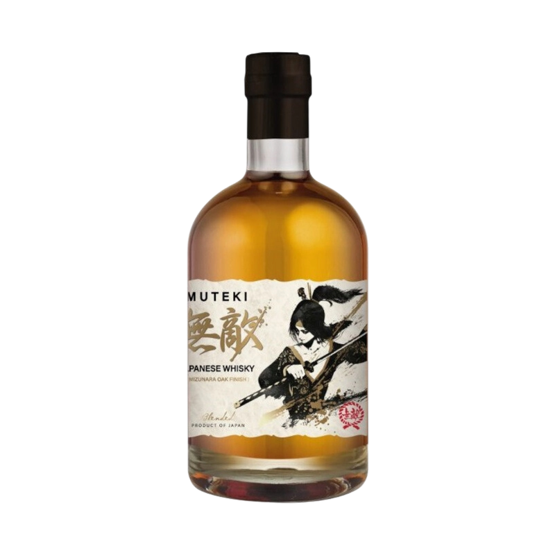 Whisky Muteki Japanese Blend Mizunara Cask Finish 40% 70cl + GBX