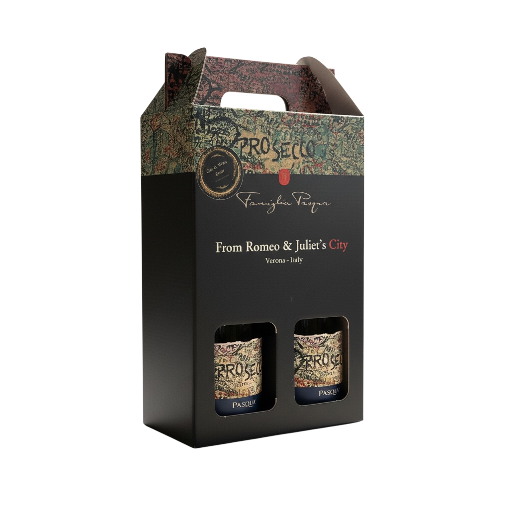 Pasqua Prosecco Duo Geschenkset – 2 x 75 cl