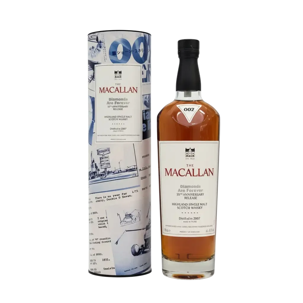 Whisky Macallan Diamonds Are Forever James Bond 007 55th Anniversary 45,5% 70cl