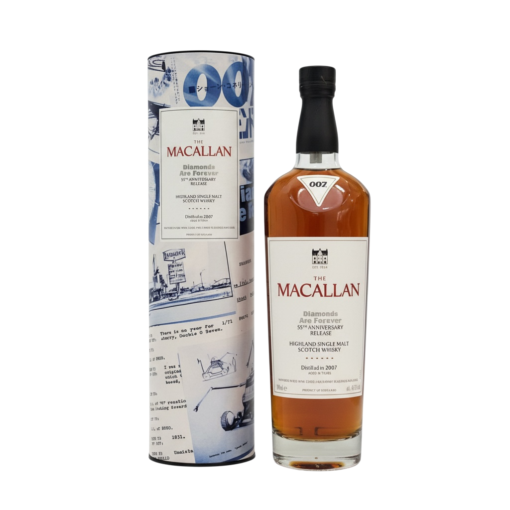 Whisky Macallan Diamonds Are Forever James Bond 007 55th Anniversary 45,5% 70cl