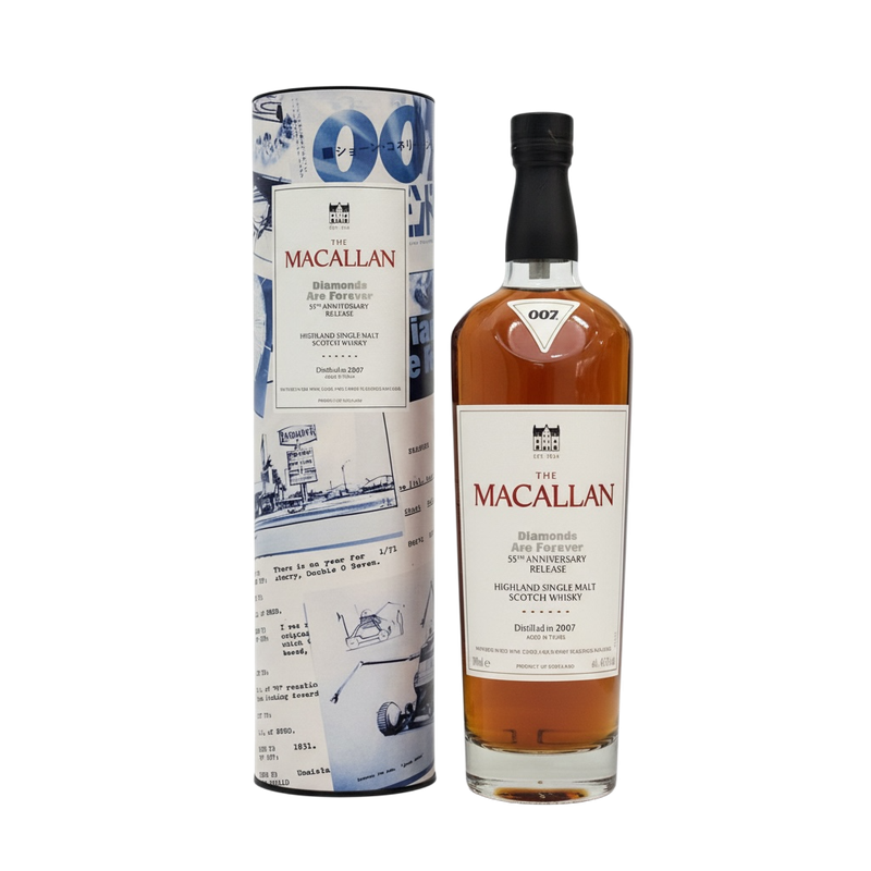 Whisky Macallan Diamonds Are Forever James Bond 007 55th Anniversary 45,5% 70cl